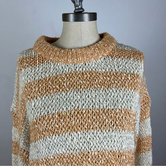 Madewell Baez Pullover Sweater in Stripe - Picture 4 of 10